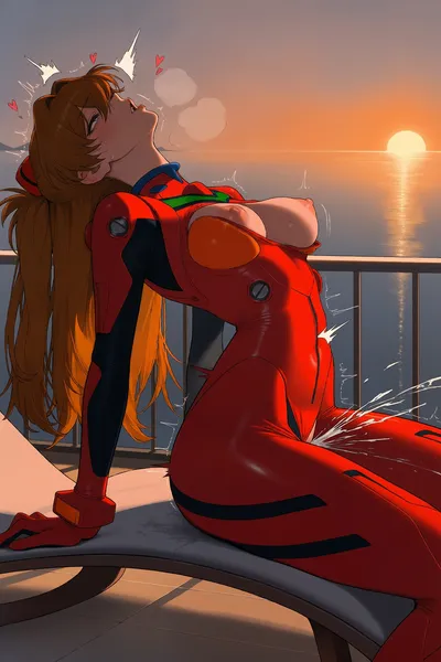 Asuka langley sohryu — artwork by waifuempire