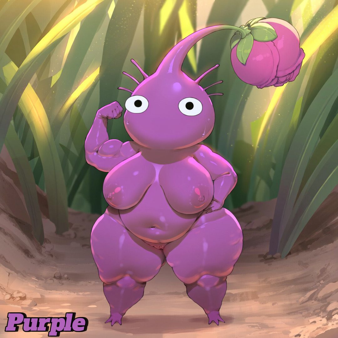 Pikmin (species) — artwork by badendbat (artist)