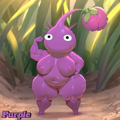 Pikmin (species) — artwork by badendbat (artist)