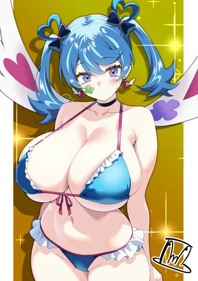Blue angel — artwork by tama amata