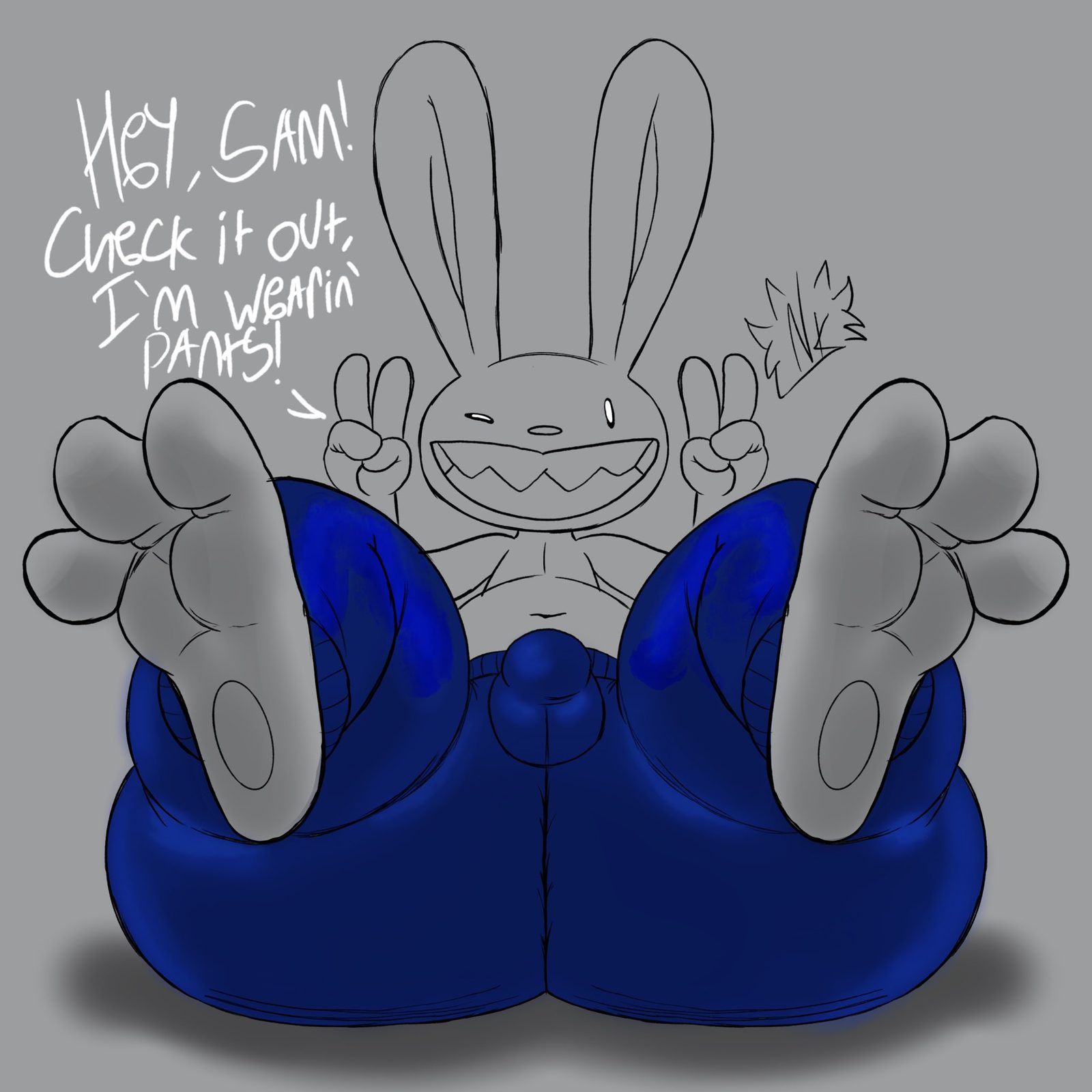 Max (sam and max) — artwork by nabb-kun