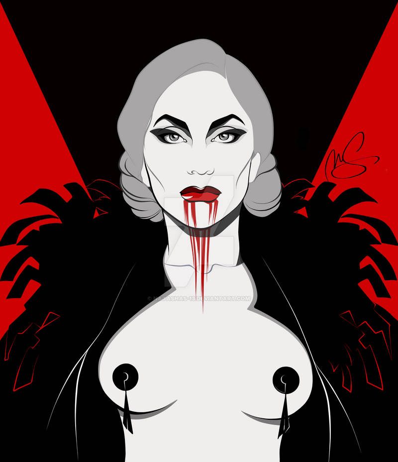 Lady gaga — artwork by Gilmmersea