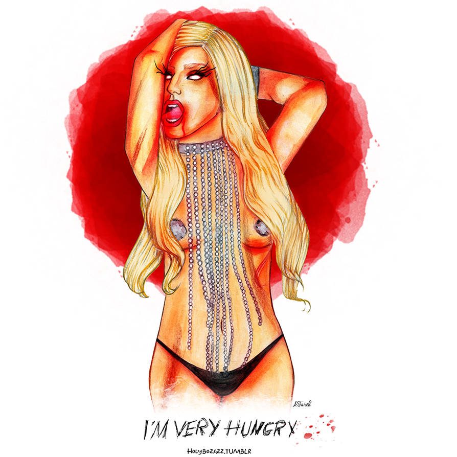 Lady gaga — artwork by Gilmmersea