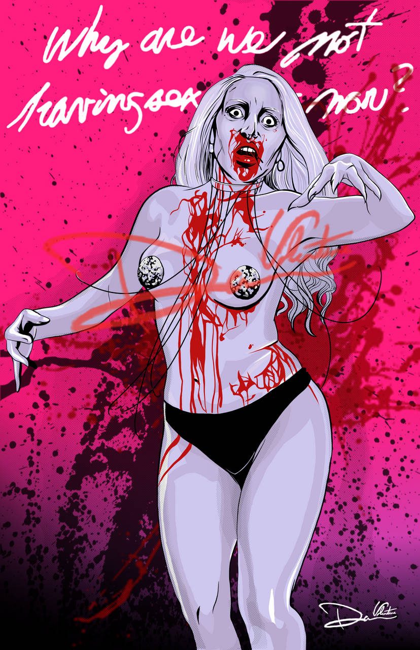 Lady gaga — artwork by Gilmmersea