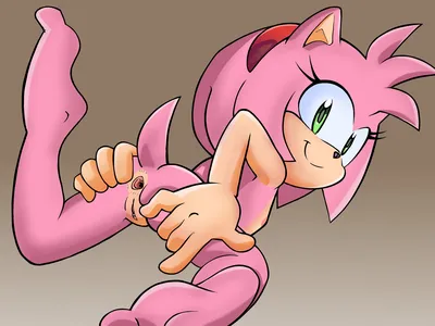 Amy rose — artwork by randomguy999