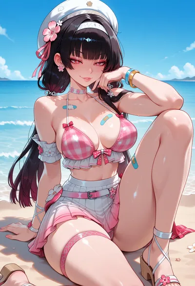 Chisa (peach parfait) (wuthering waves) — artwork by BlazeBeauty