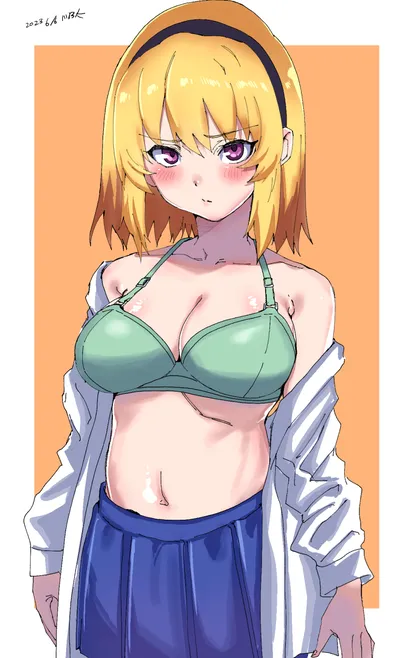 Houjou satoko — artwork by kawanuma k