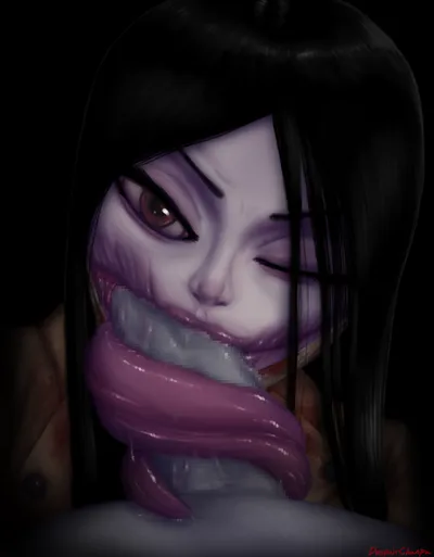 Kuchisake-onna — artwork by redoofdrdespair