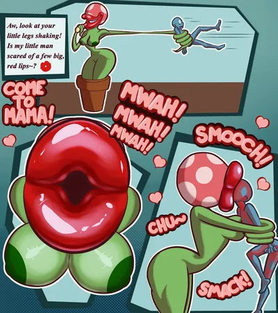 Piranha plant — artwork by muahsmooch