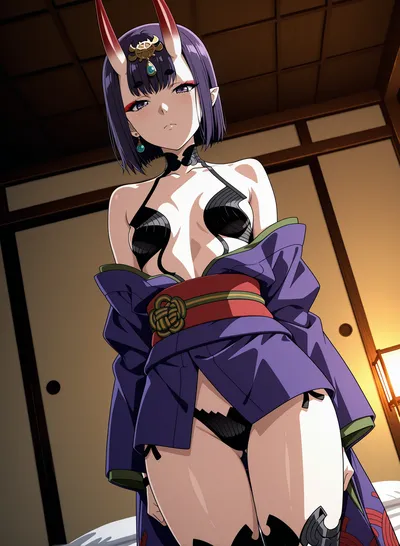Shuten douji (fate) — artwork by heeven