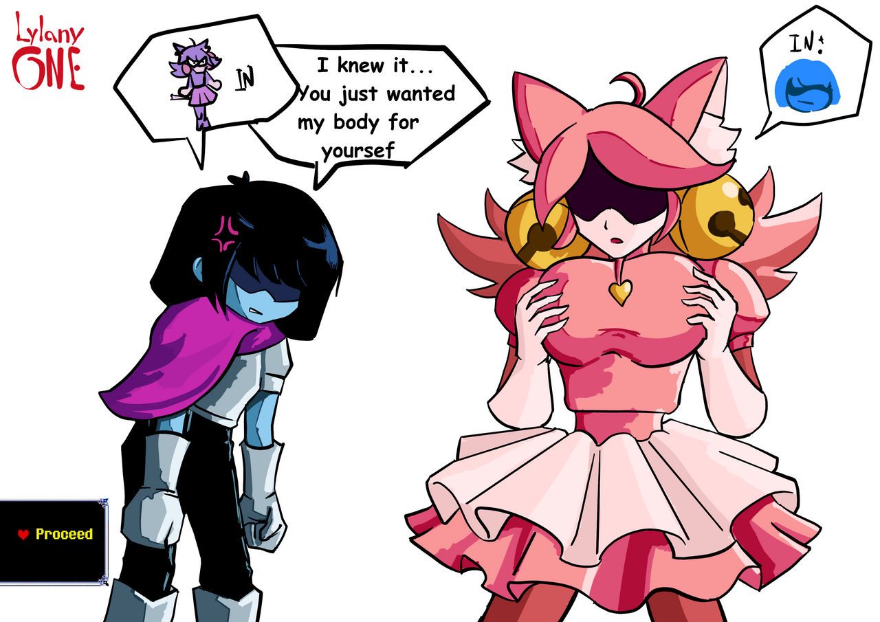 Irritable ghost (deltarune) — artwork by StillSoup