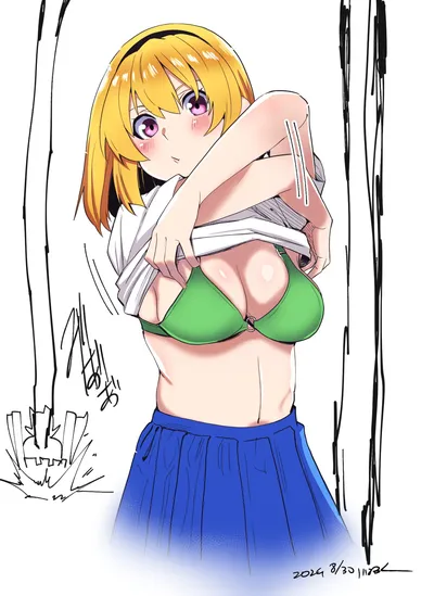 Houjou satoko — artwork by kawanuma k