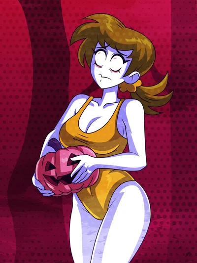 Jaune (spooky month) — artwork by alvarikokearte