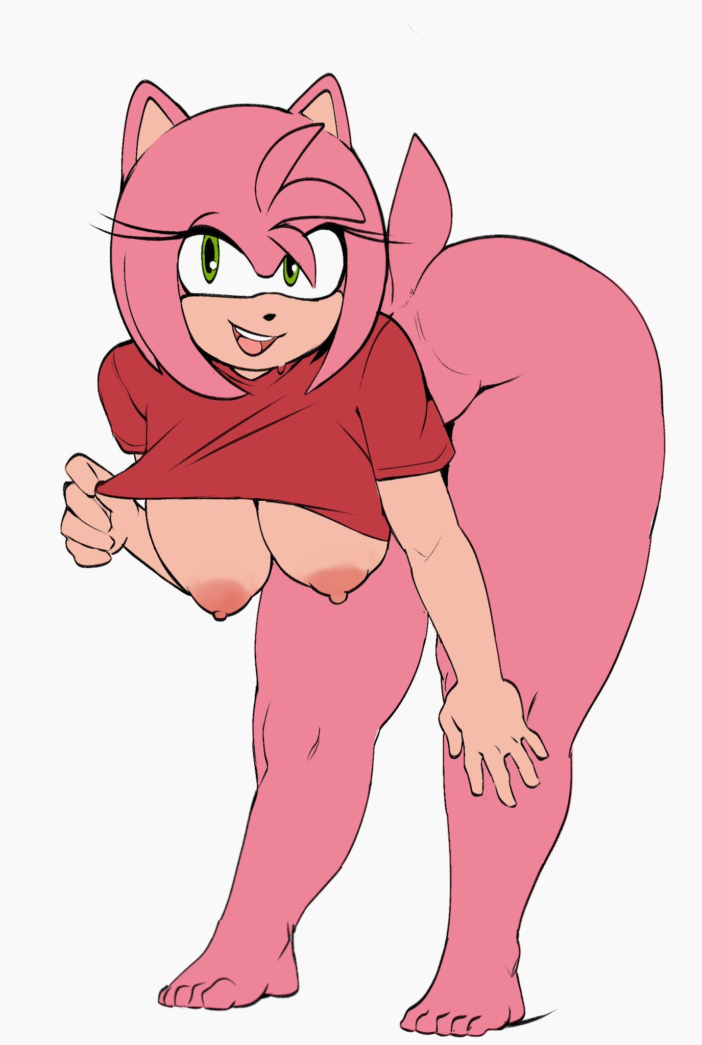 Amy rose — artwork by hater lly
