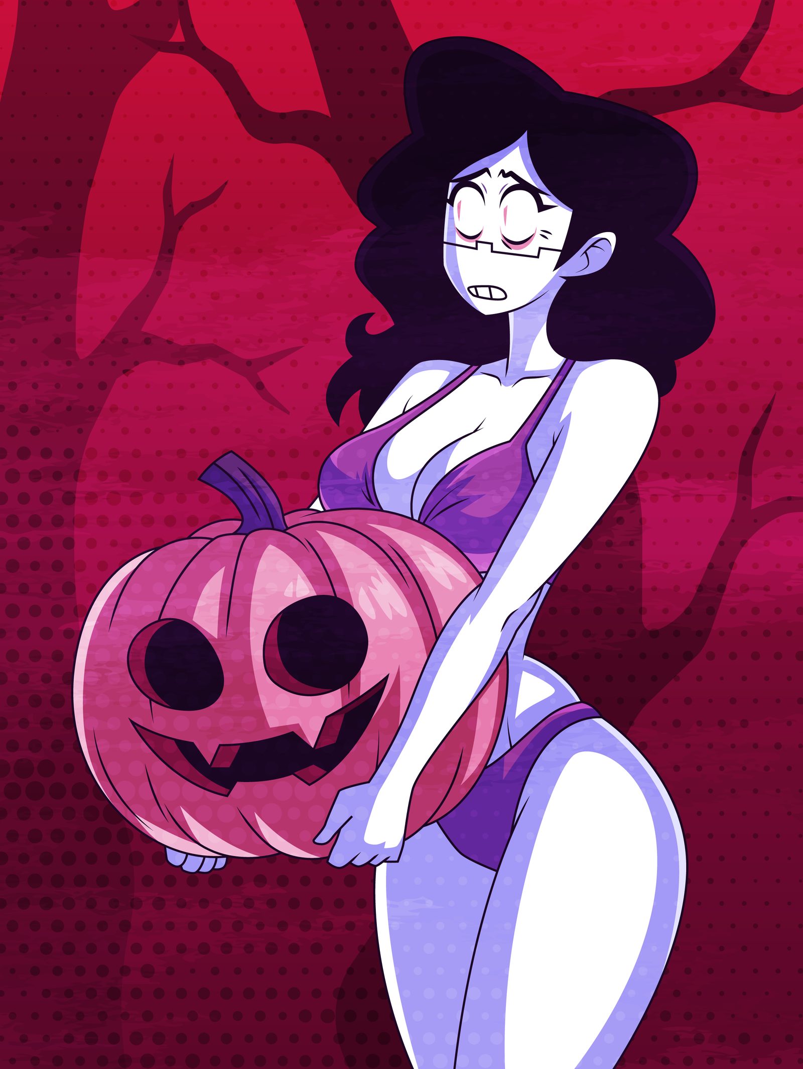 Spooky month — artwork by alvarikokearte