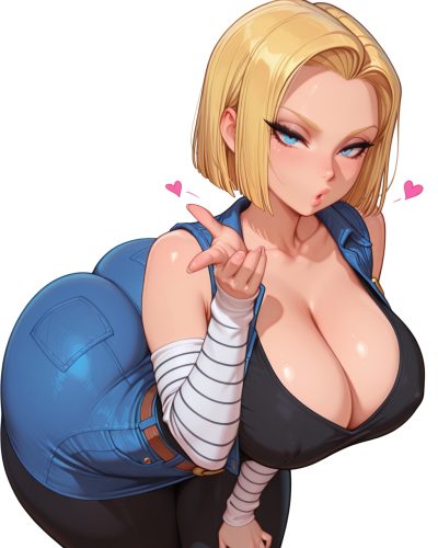Android 18 — artwork by senpai pixels