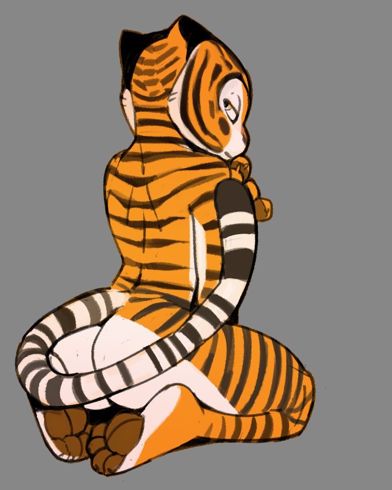 Master tigress — artwork by spincraze