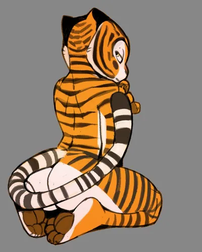 Master tigress — artwork by spincraze