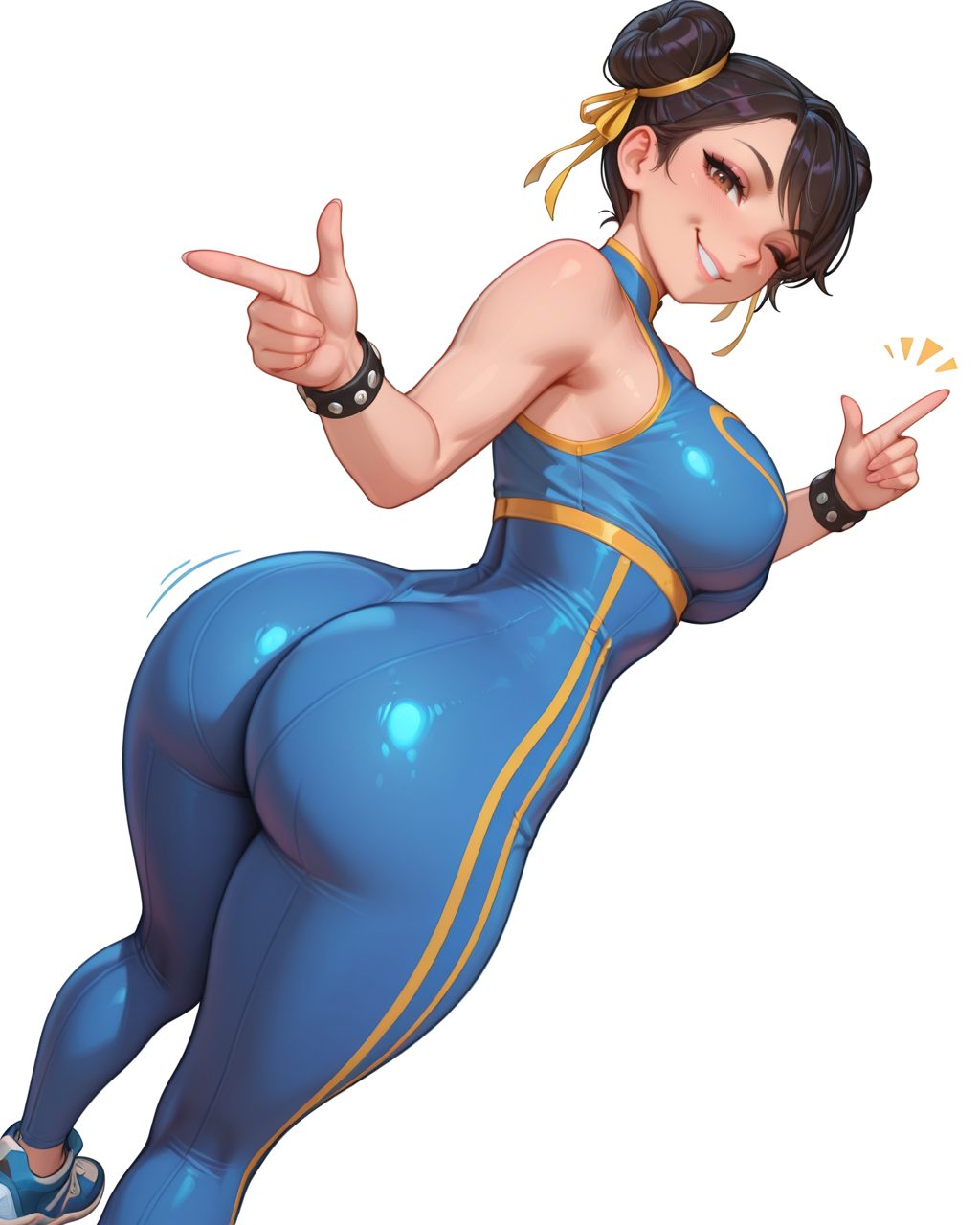 Chun-li — artwork by senpai pixels