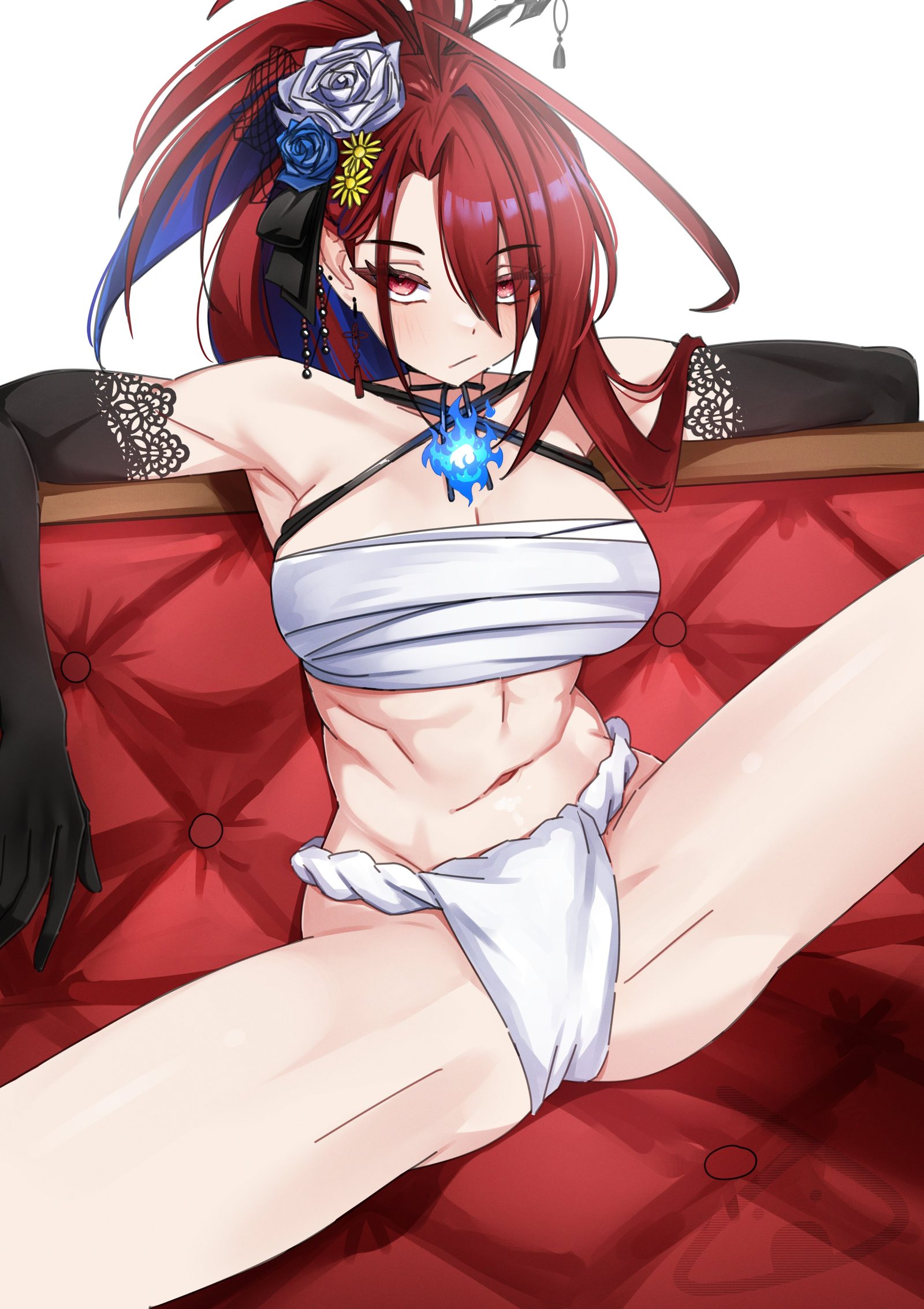 Elizabeth rose bloodflame — artwork by akibawitch
