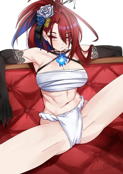 Elizabeth rose bloodflame — artwork by akibawitch