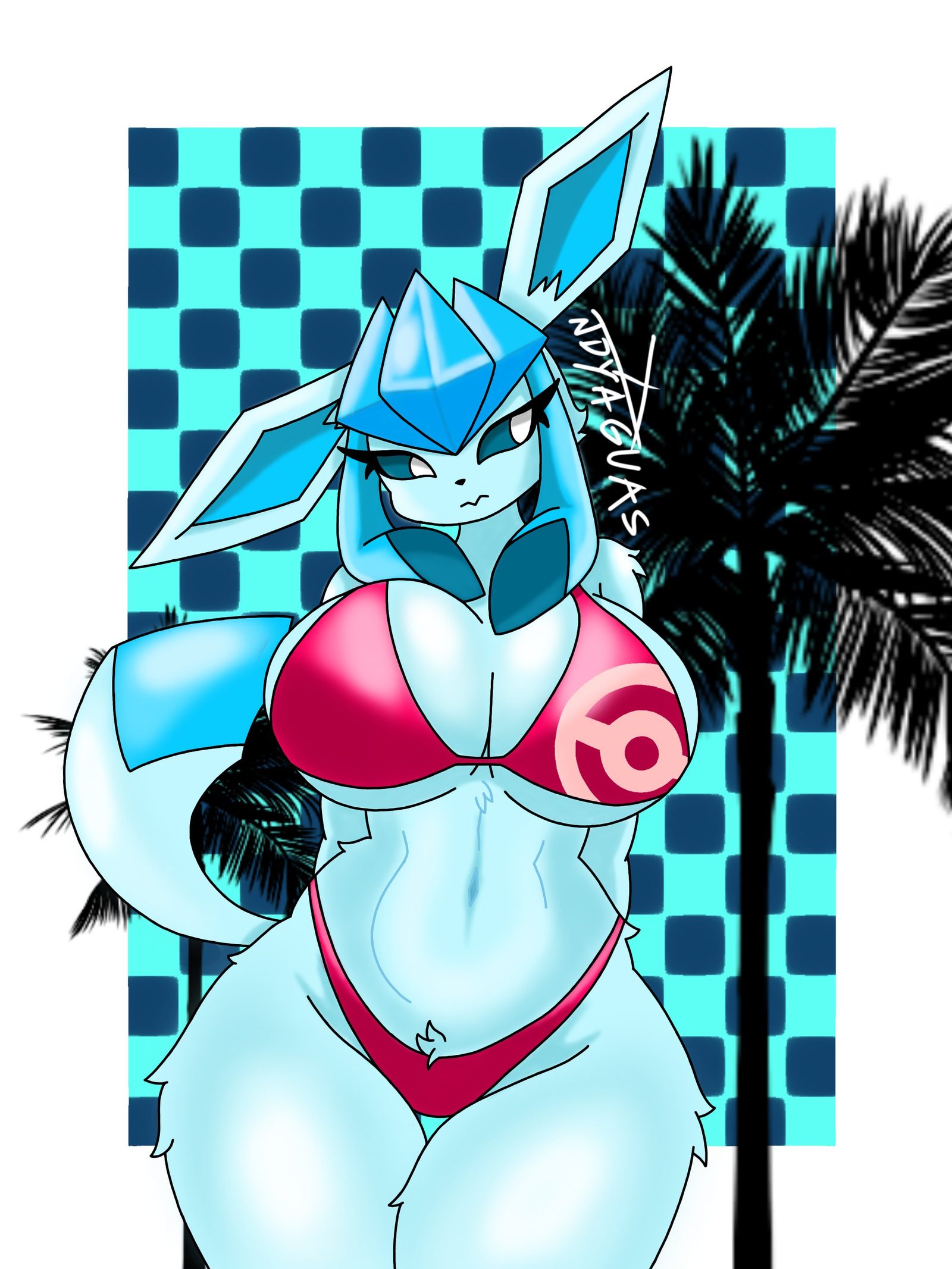 Glaceon — artwork by artist request