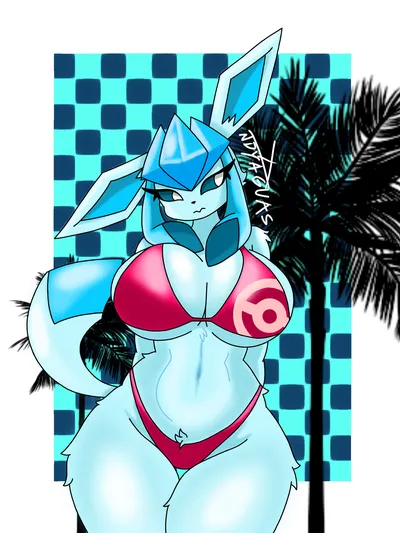 Glaceon — artwork by artist request