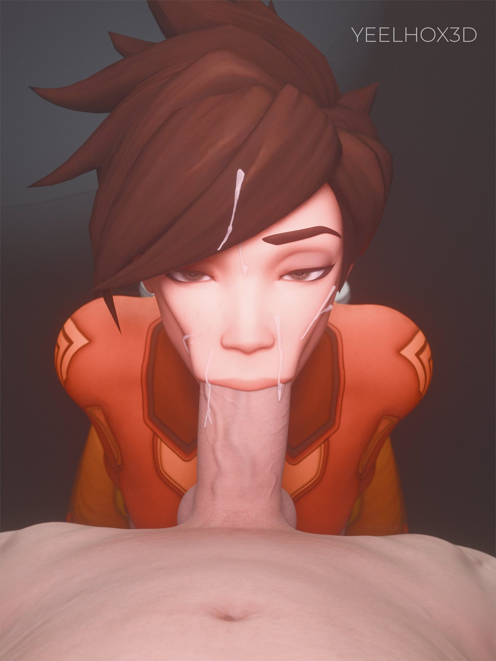 Lena oxton — artwork by yeelhox3d