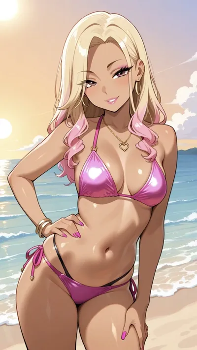 Original character — artwork by lia the busty redhead