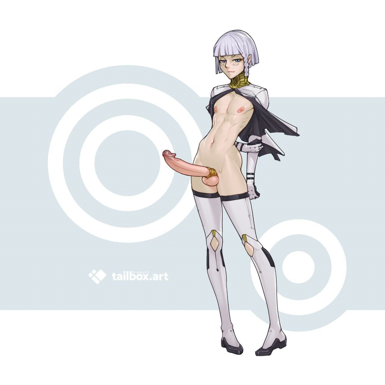 1boy, blush — artwork by tailbox