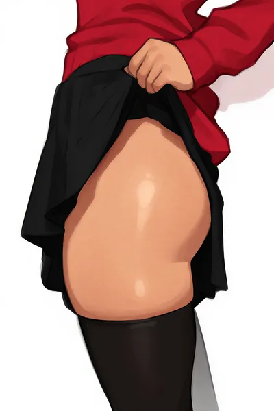 1girl, ass — artwork by Basic27