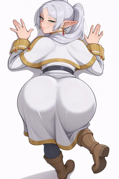 Frieren — artwork by waifudiffus1on