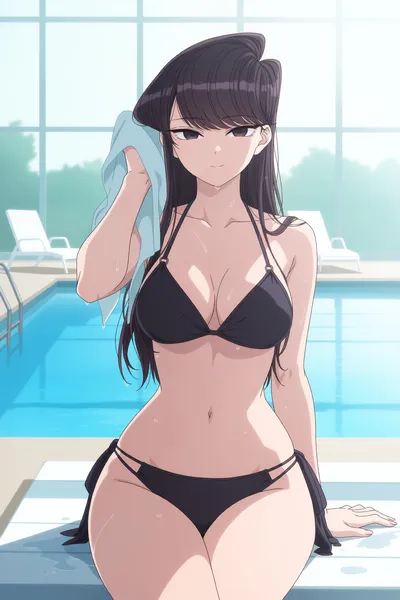 Komi shouko — artwork by lewdtopia