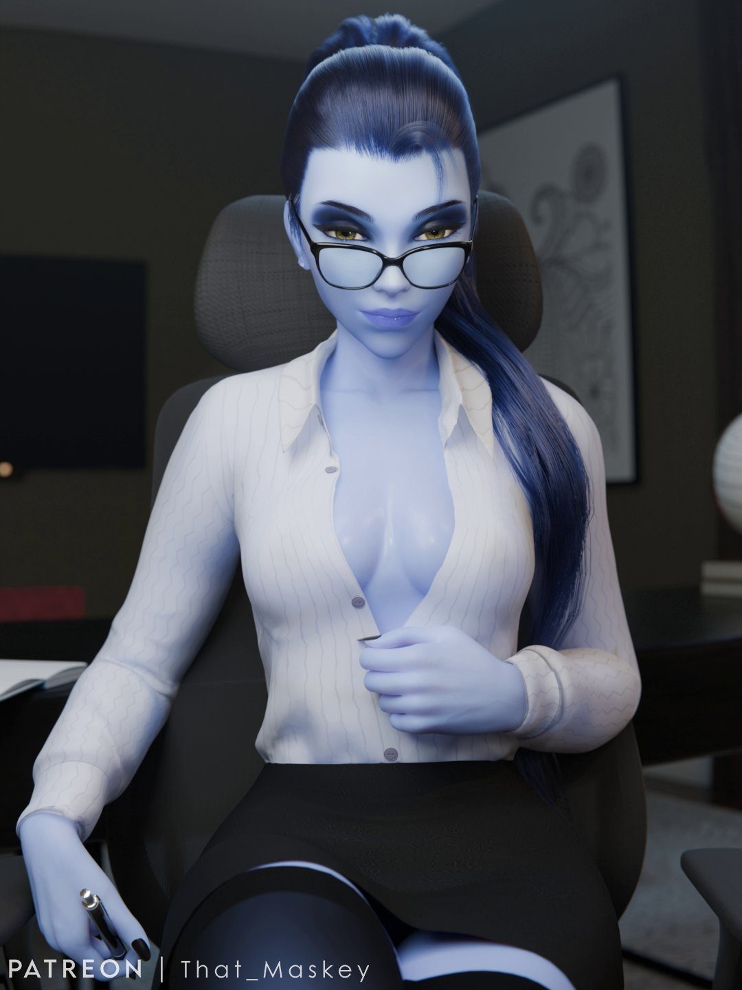 Amelie lacroix — artwork by yeelhox3d