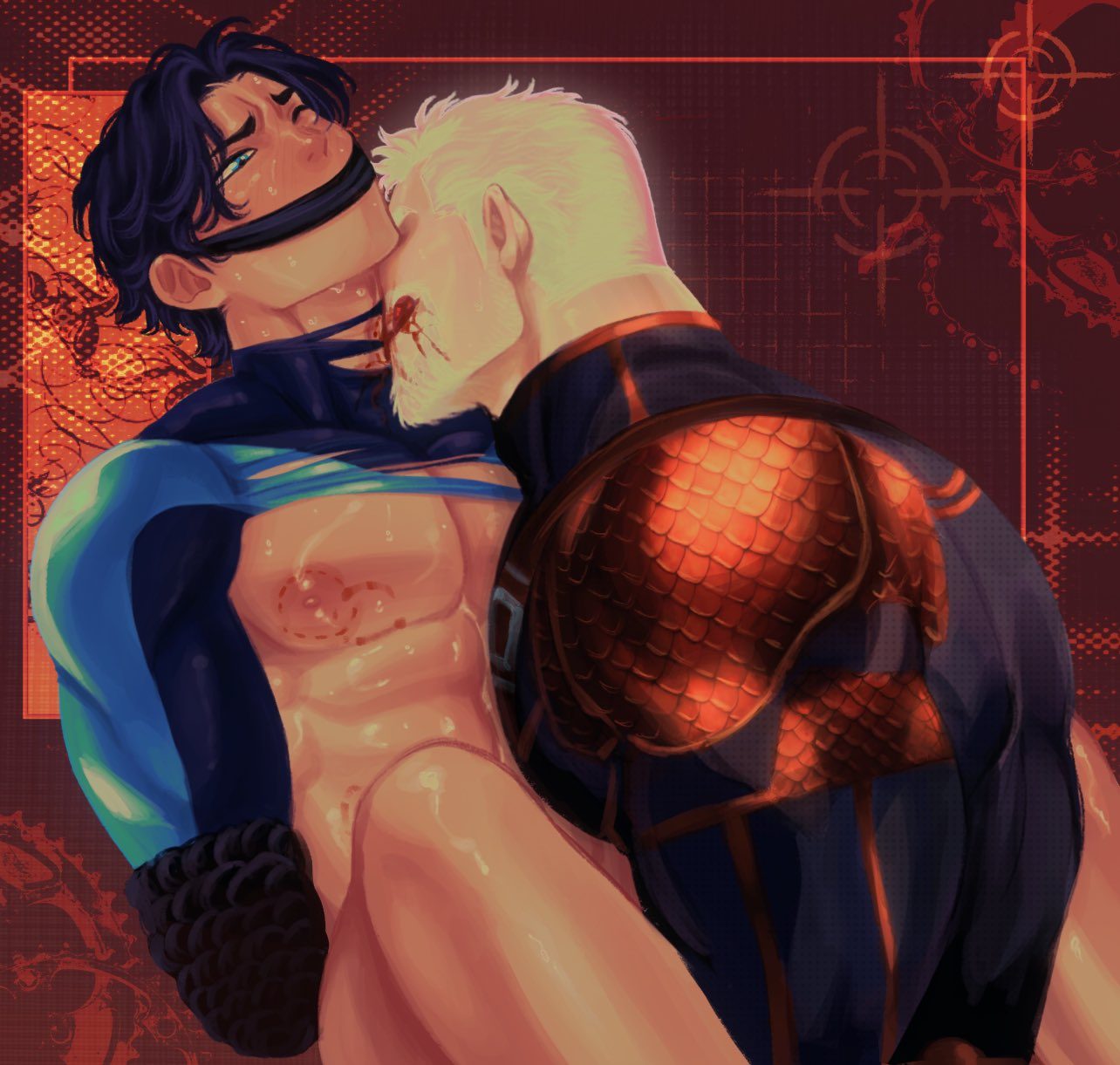 Dick grayson — artwork by freyaslayerr