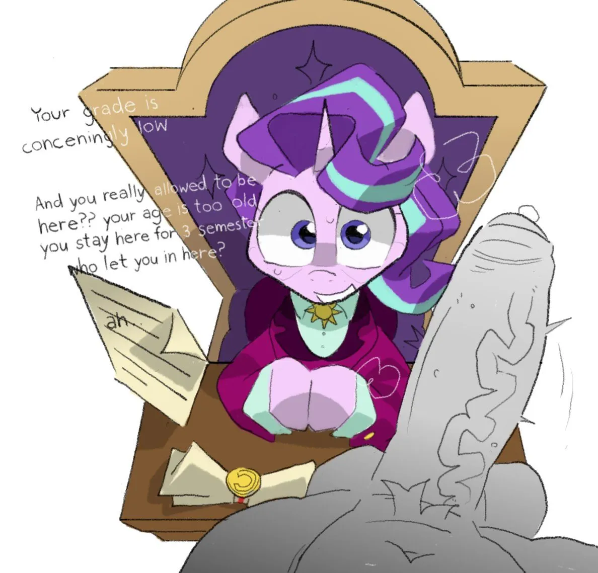 Starlight glimmer — artwork by real saming