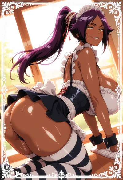 Shihouin yoruichi — artwork by gaddariat