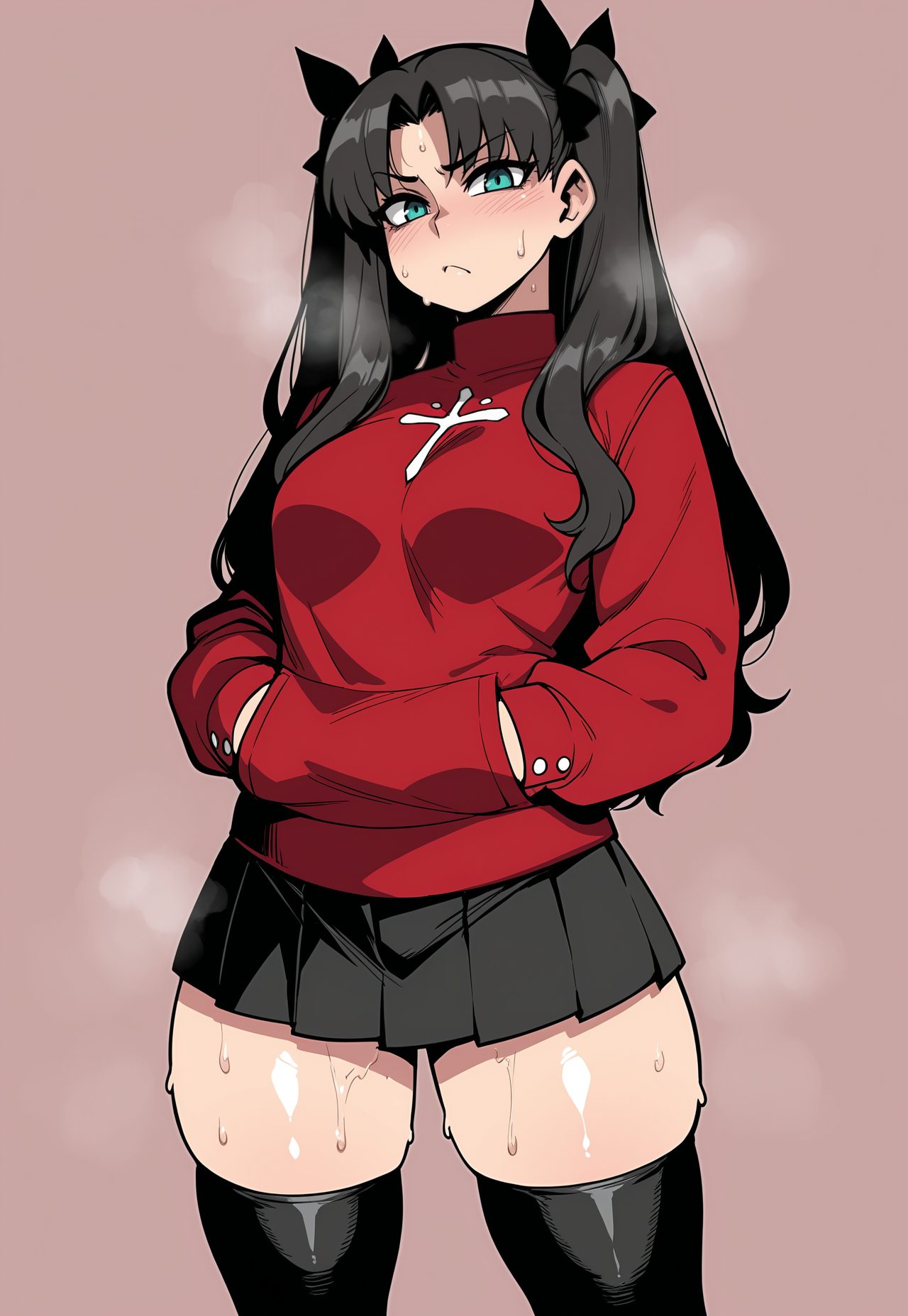 Tohsaka rin — artwork by jennieart02