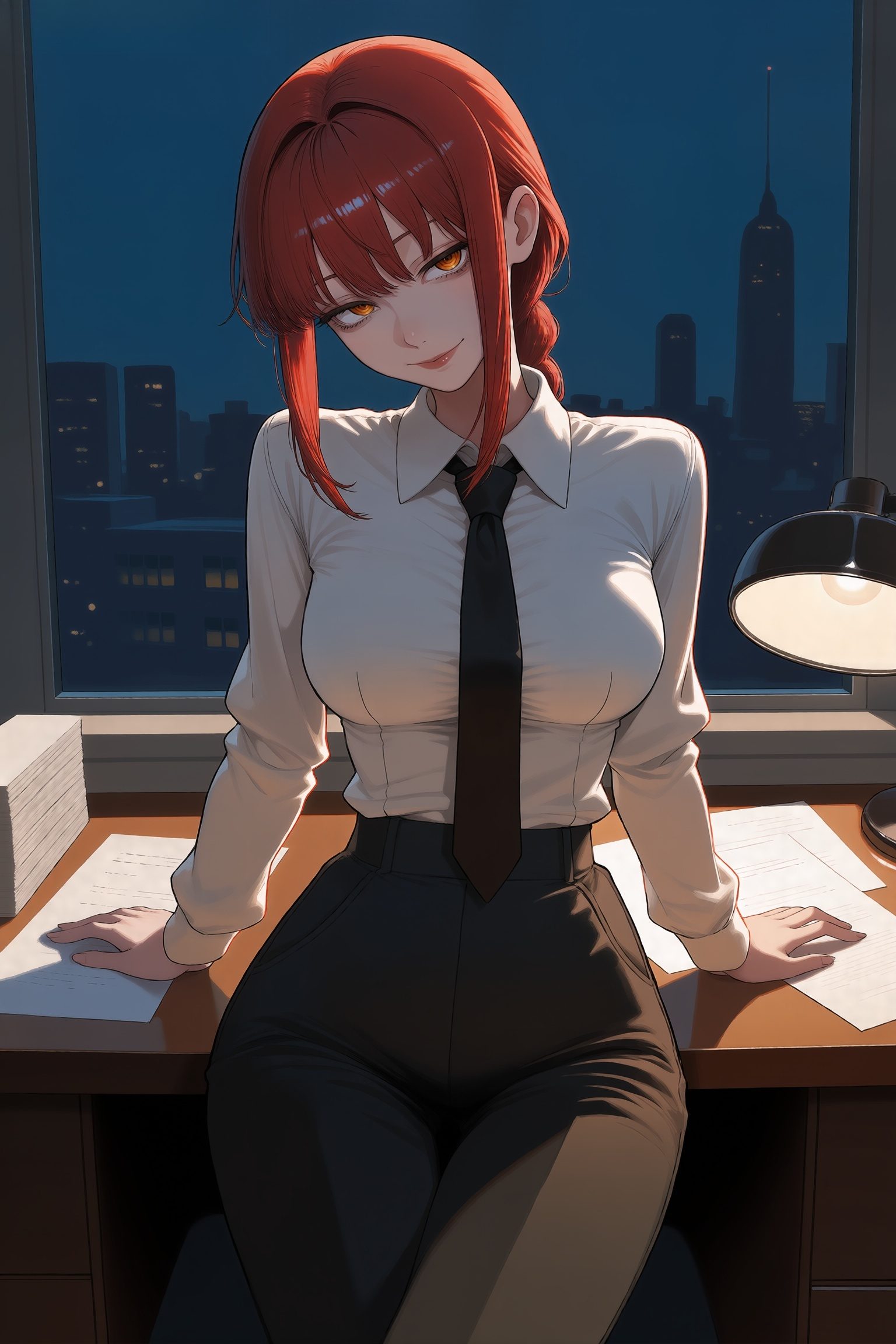 Makima (chainsaw man) — artwork by waifuempire