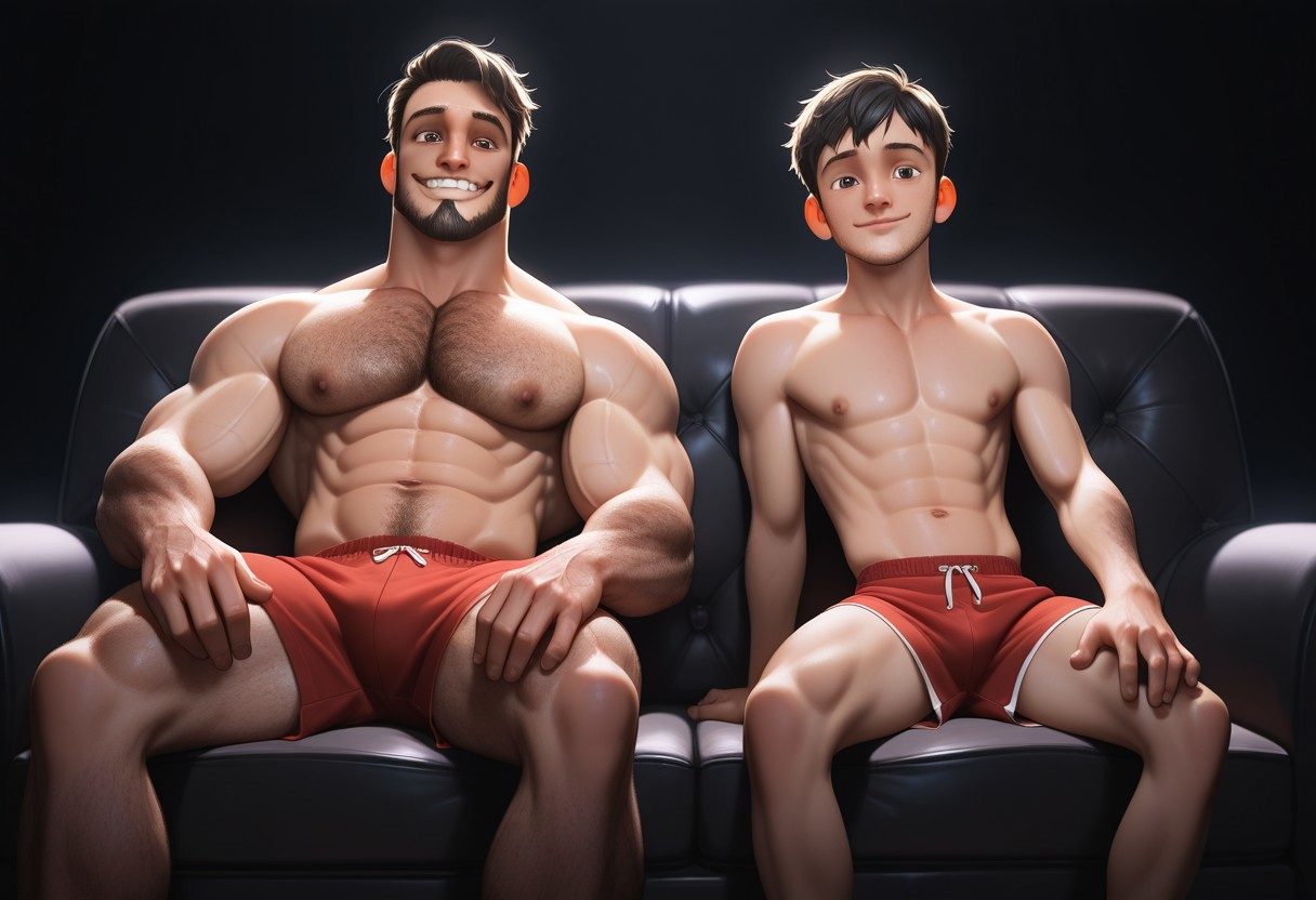 Brothers, gay — artwork by iHonolulu