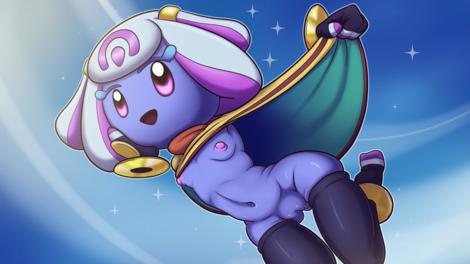 Mysterious girl (kirby and the world beyond) — artwork by artist request