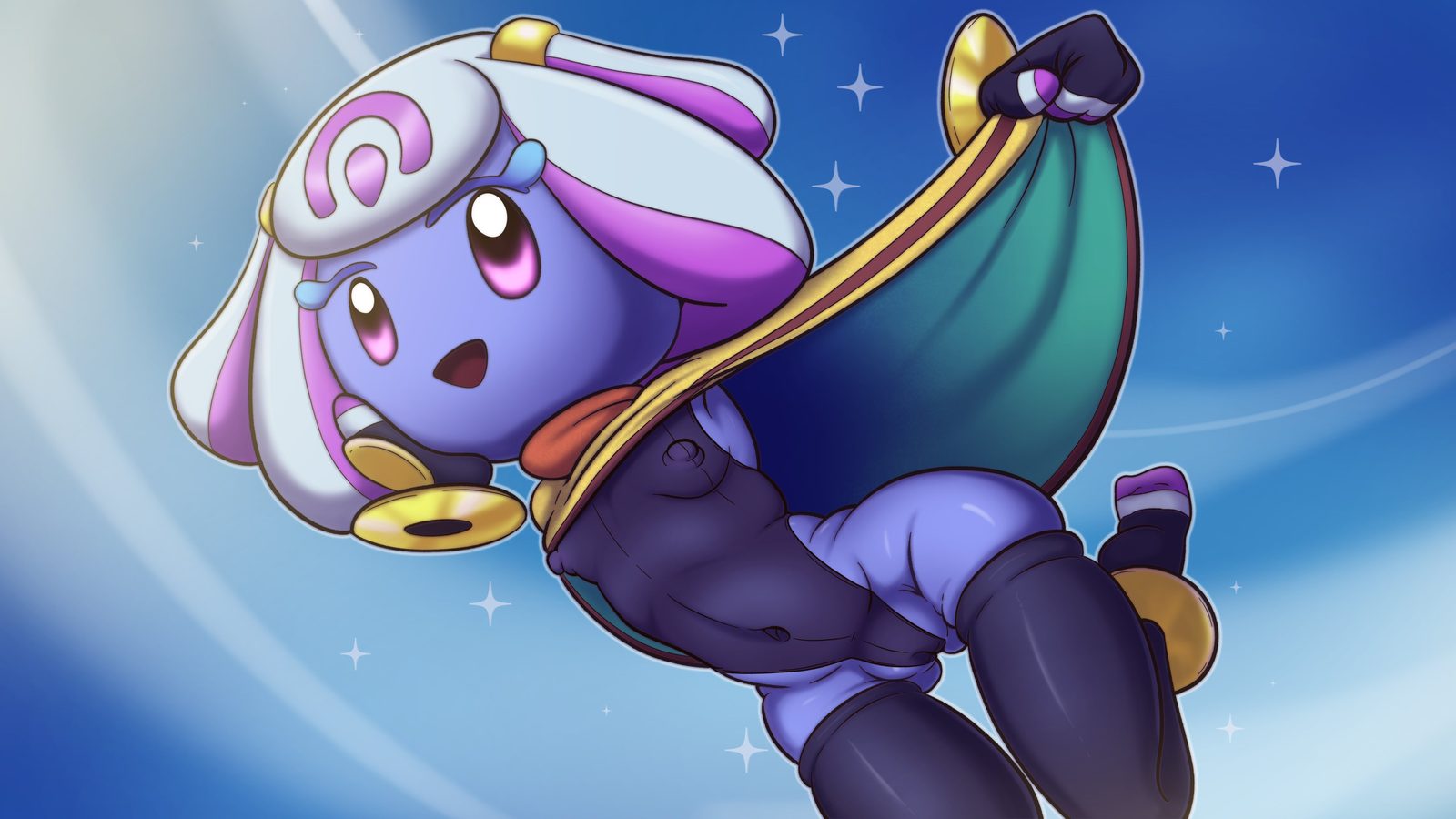 Mysterious girl (kirby and the world beyond) — artwork by artist request