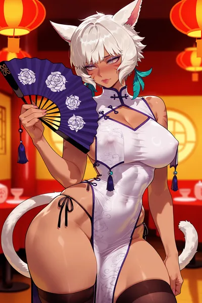 Miqo'te — artwork by arzagod