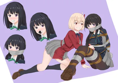 Inoue takina — artwork by jiayuansi