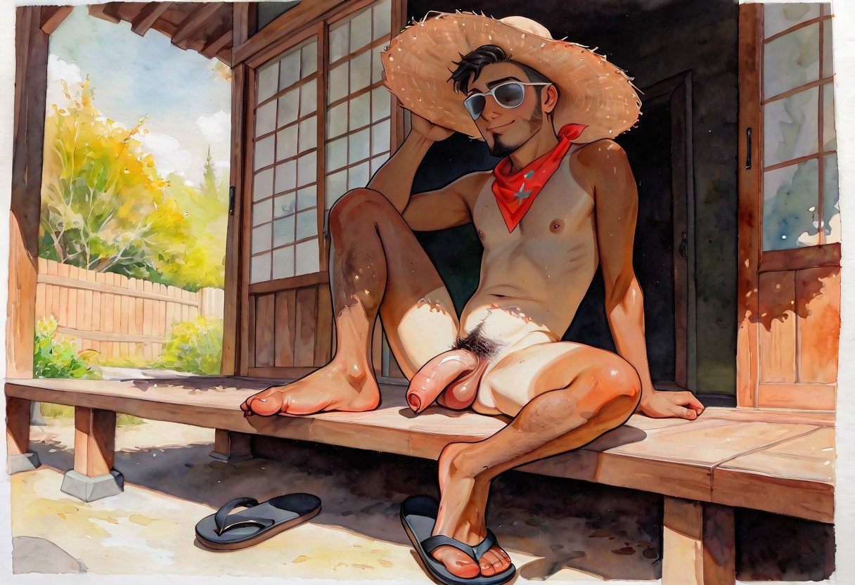 Bara, big penis — artwork by iHonolulu