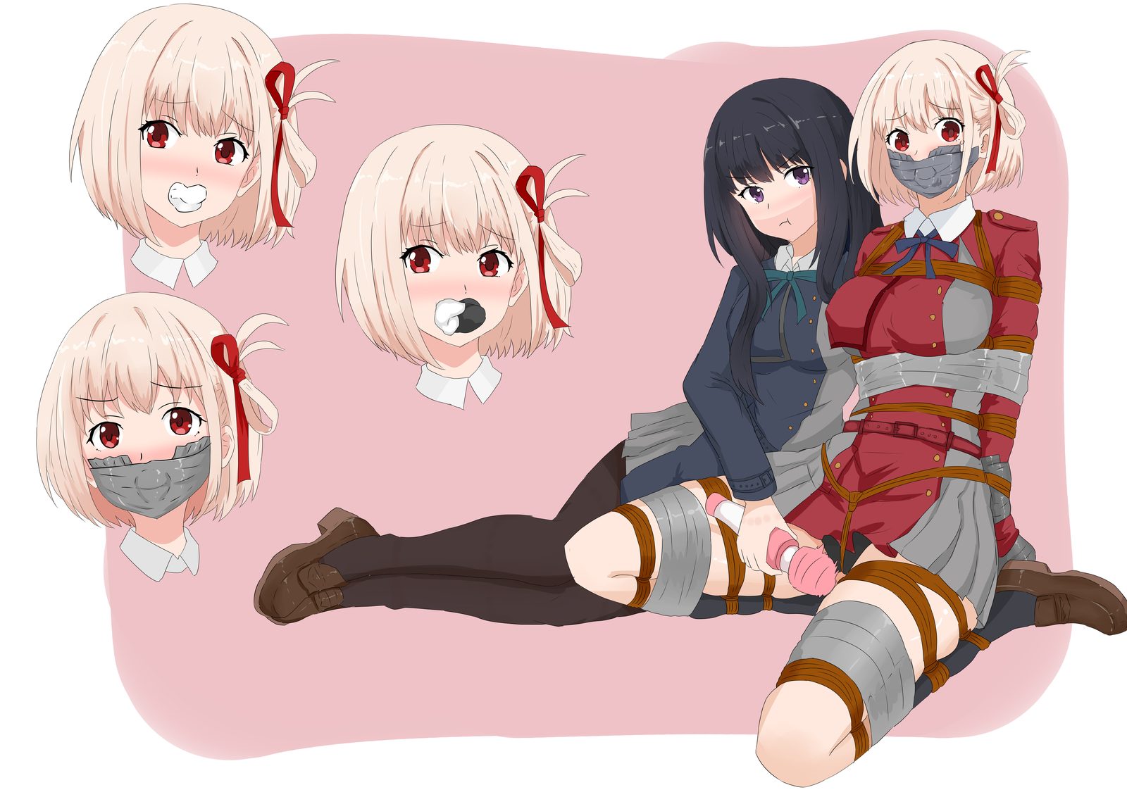 Inoue takina — artwork by jiayuansi