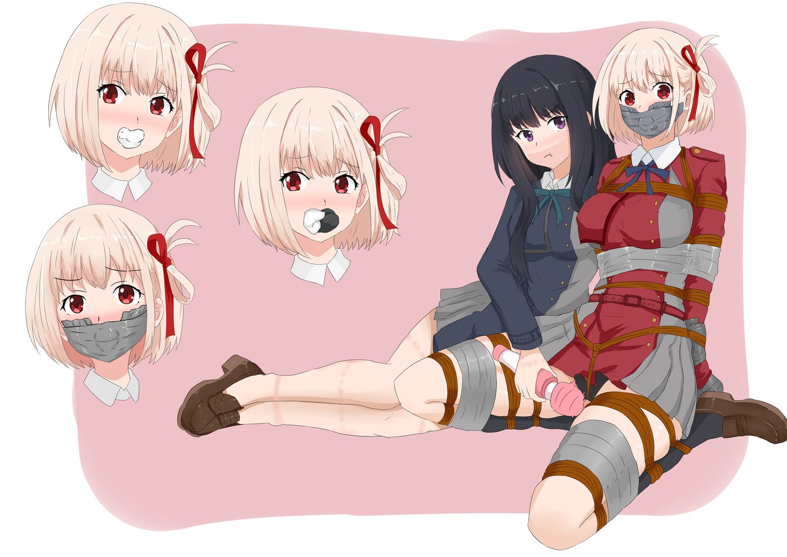 Inoue takina — artwork by jiayuansi