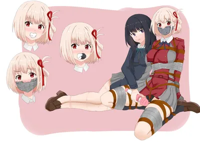 Inoue takina — artwork by jiayuansi