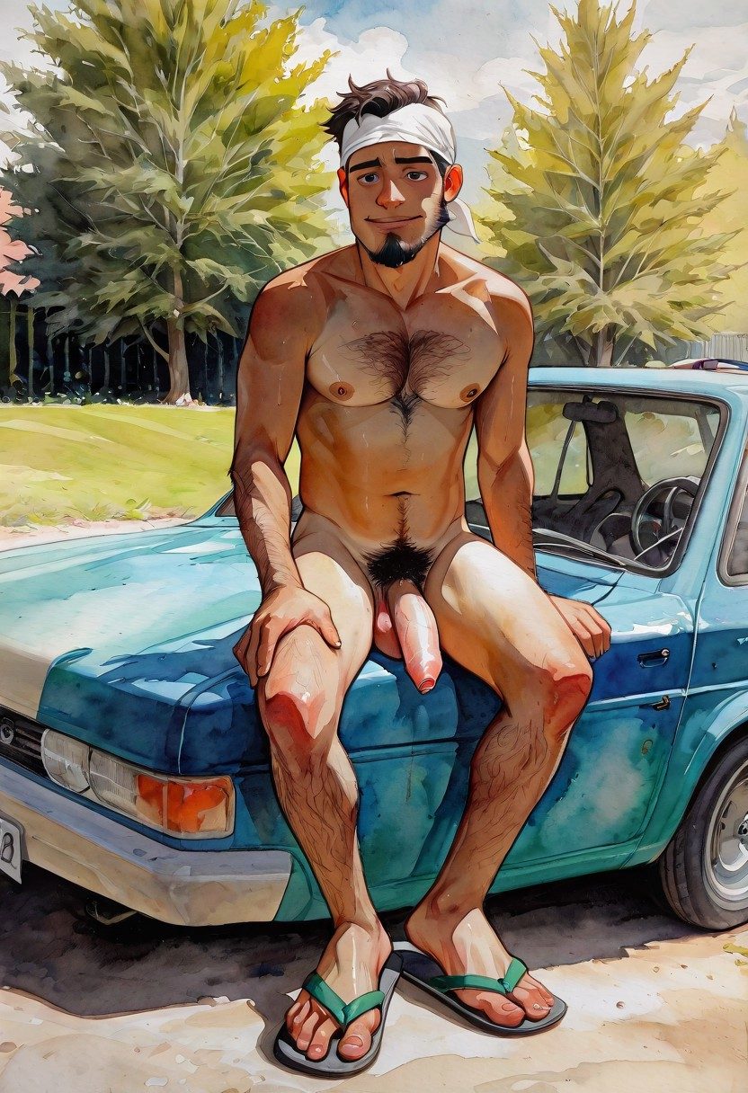 Bara, big penis — artwork by iHonolulu