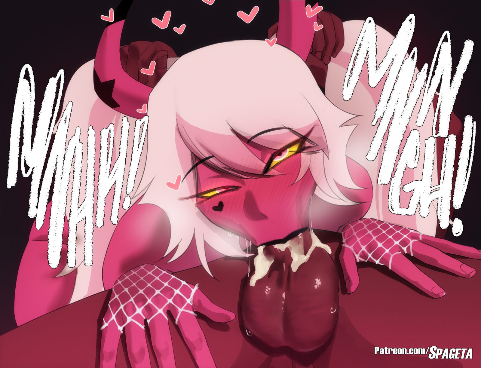 Verosika mayday (helluva boss) — artwork by spageta